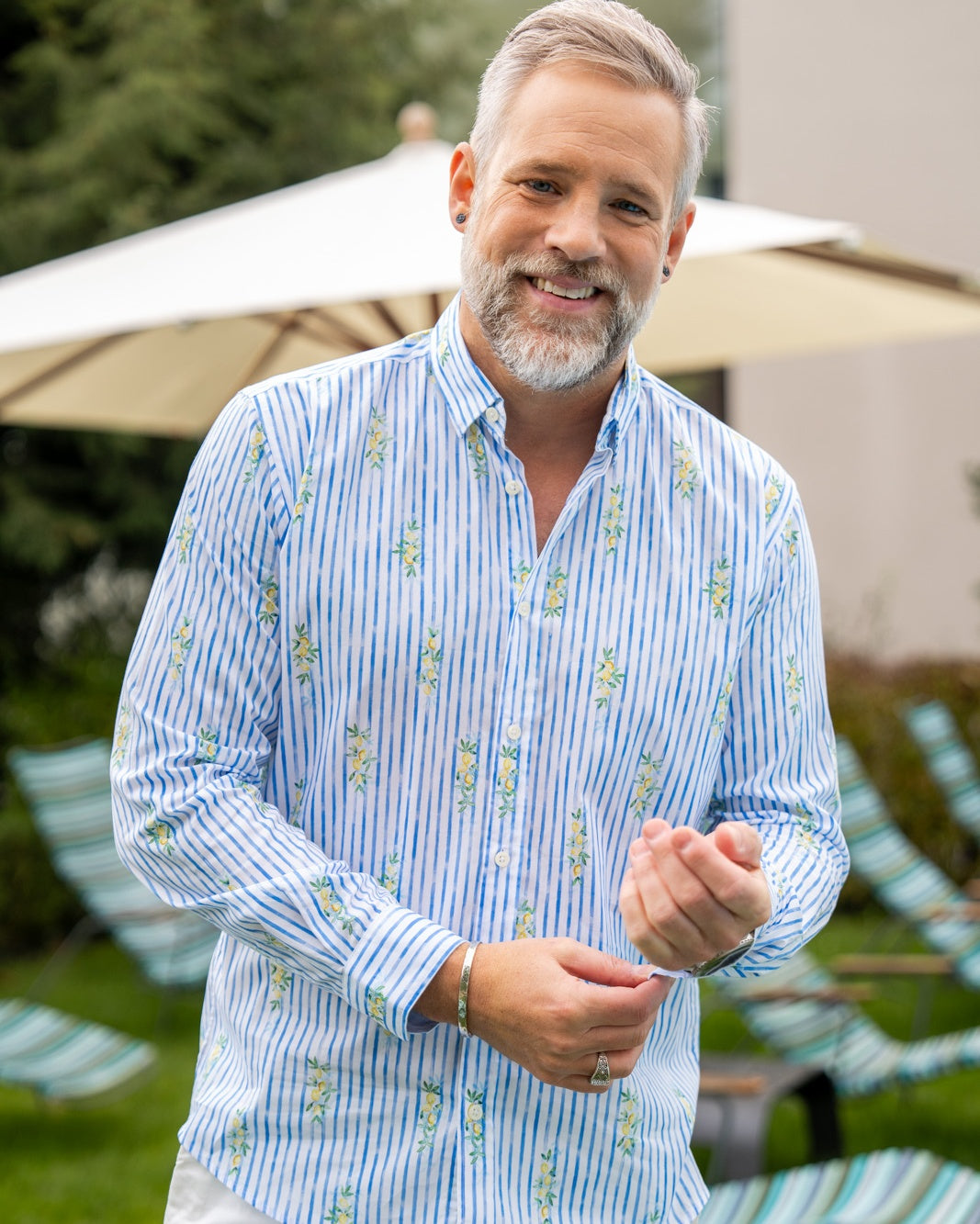 Chemise décontractée avec imprimé citron (art. 2530-C)