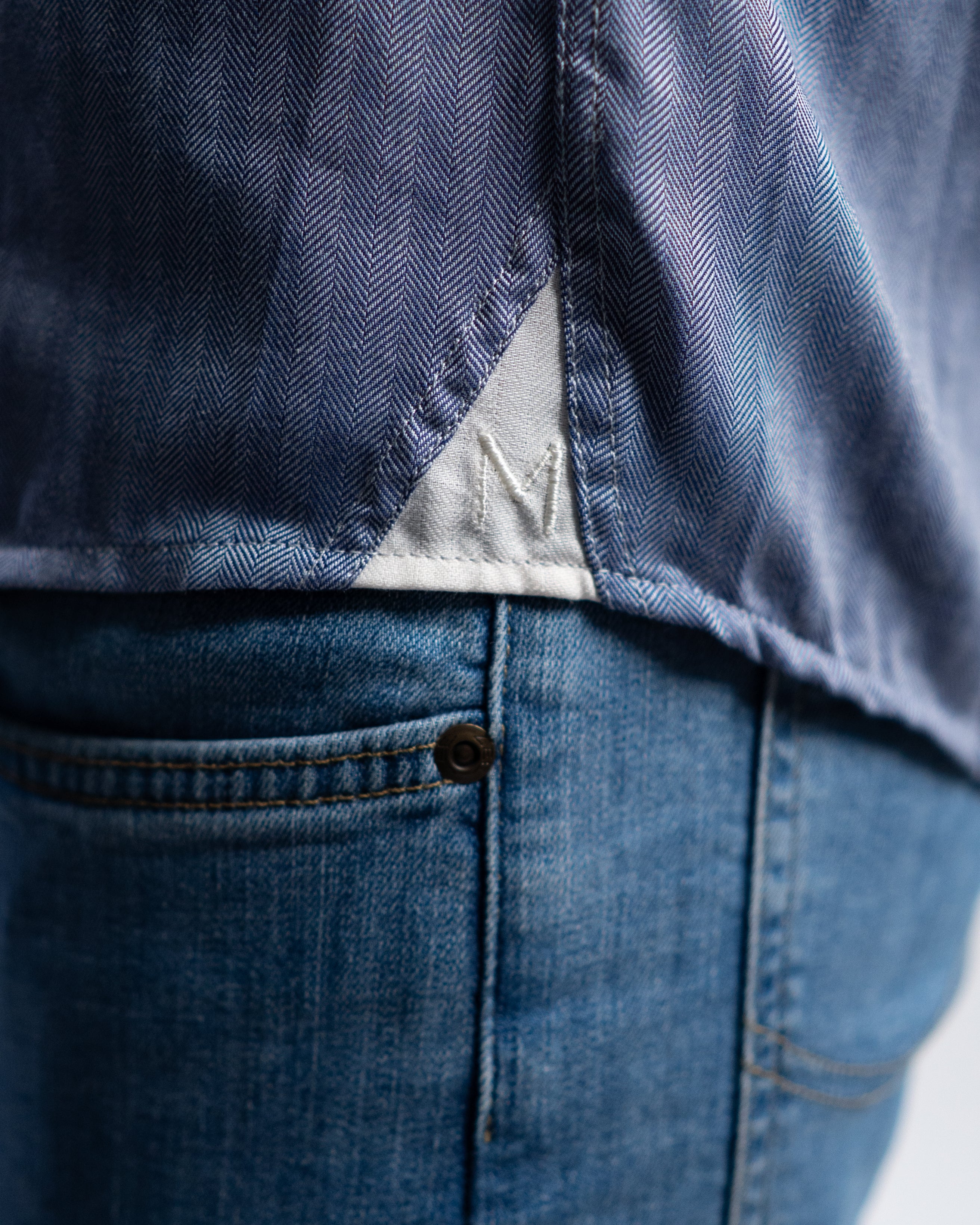 Freizeithemd in Blau (Art. 2403-C)