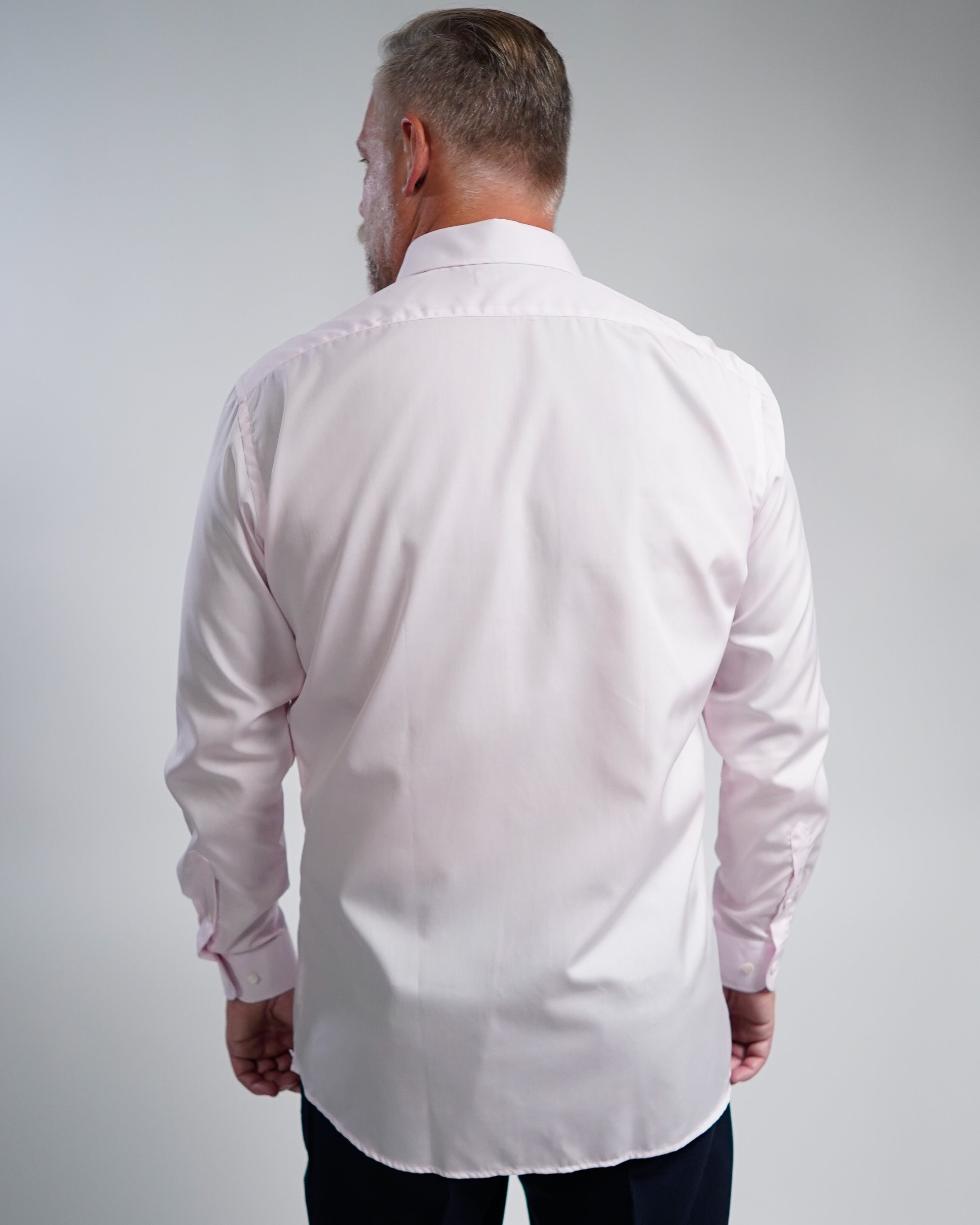 Non-iron business shirt pink (Art. 1004)