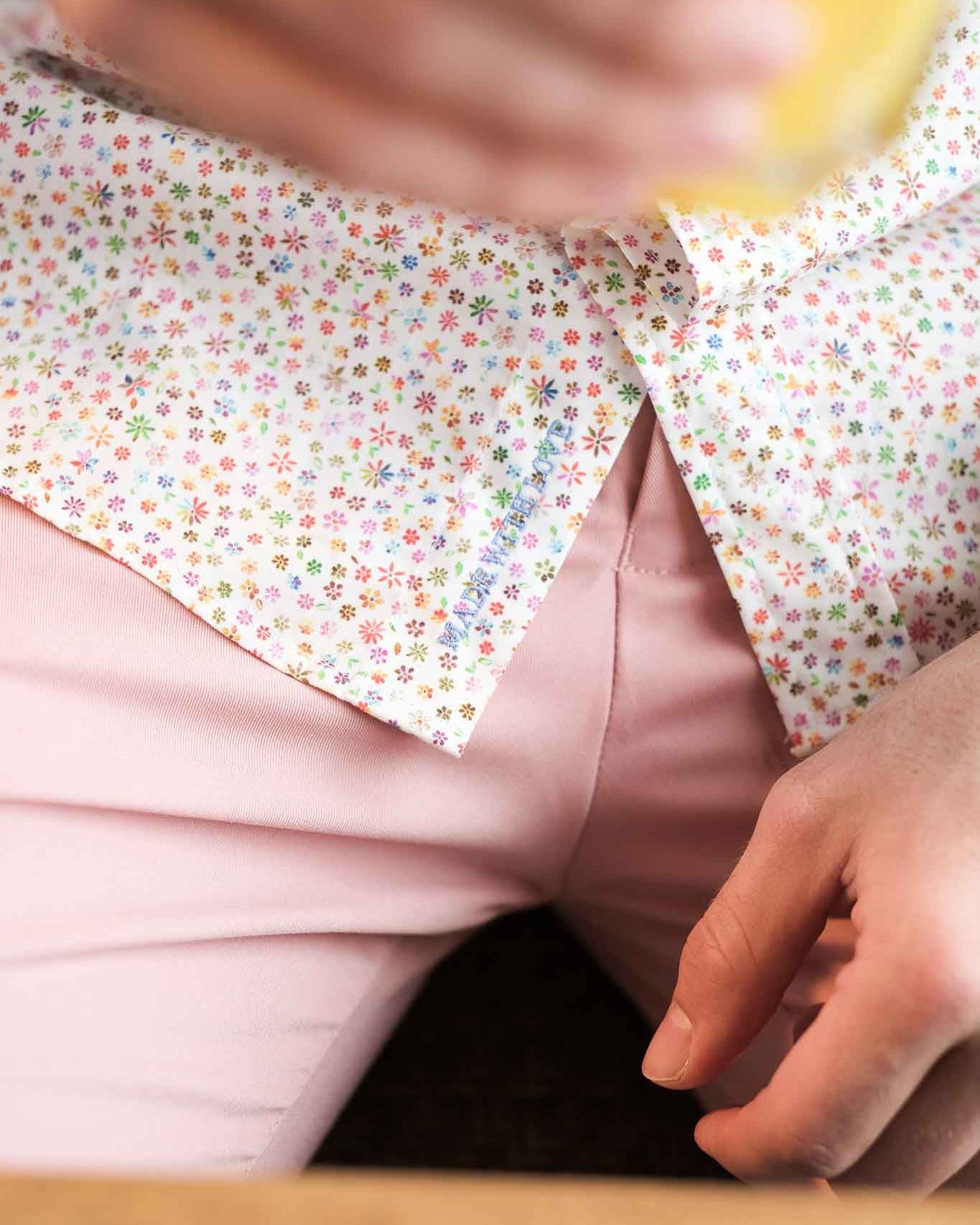 chemise décontractée avec motif floral multicolore (art. 2215-C)