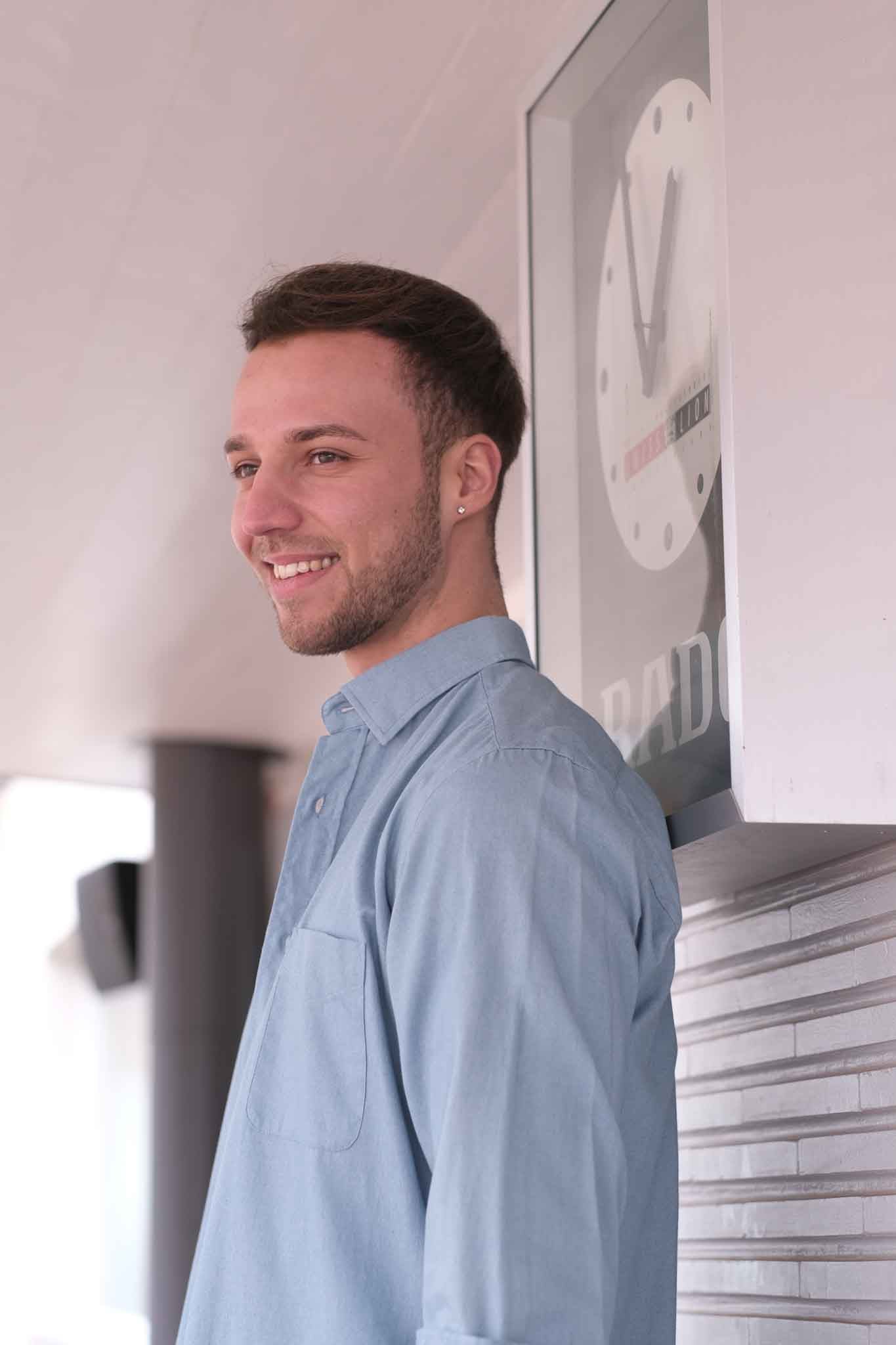 Chemise denim légère bleu clair (art. 2271-C)