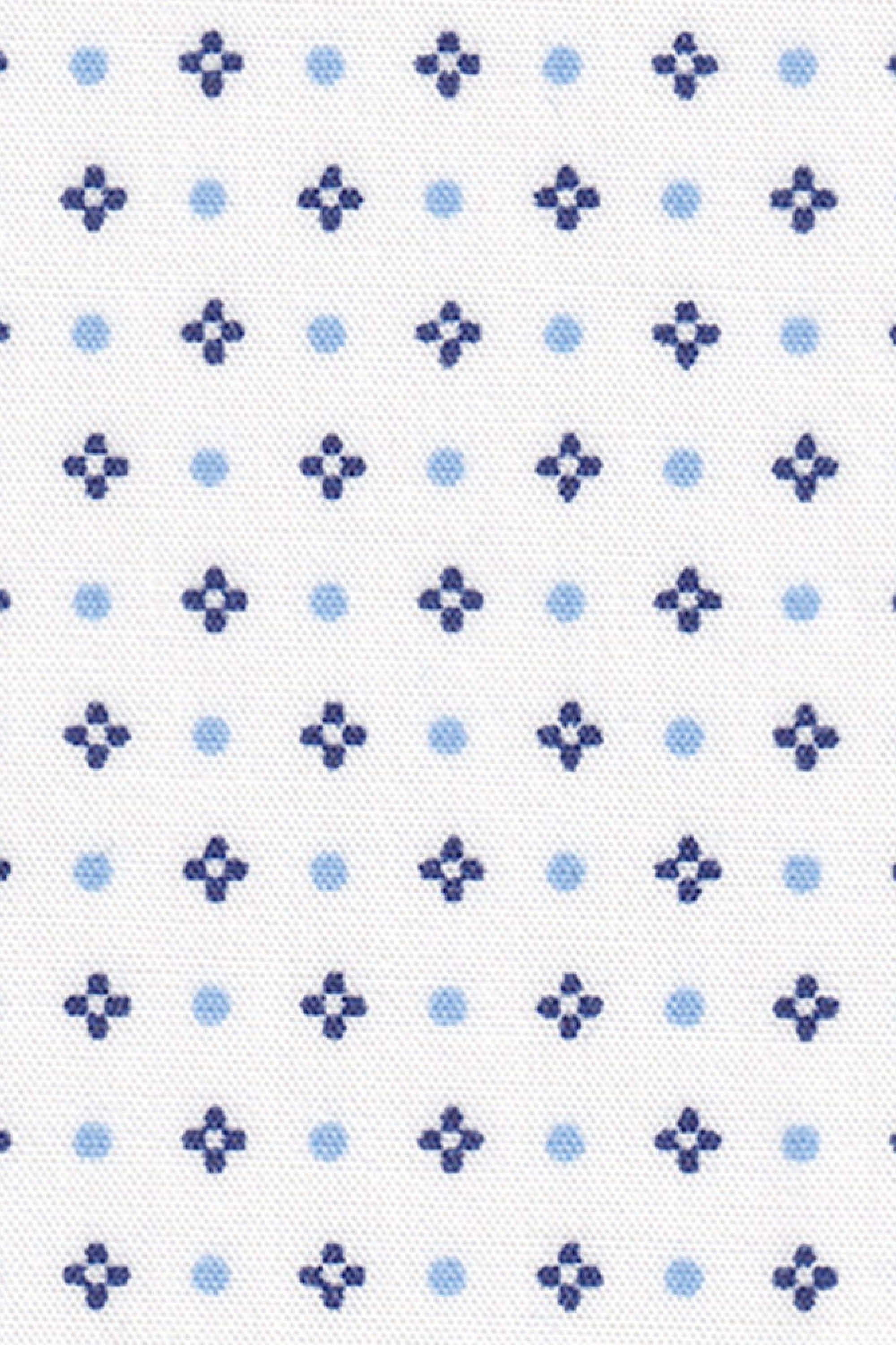 Chemise d'affaires de haute qualité avec motif imprimé Fitted (art. 1161-F)