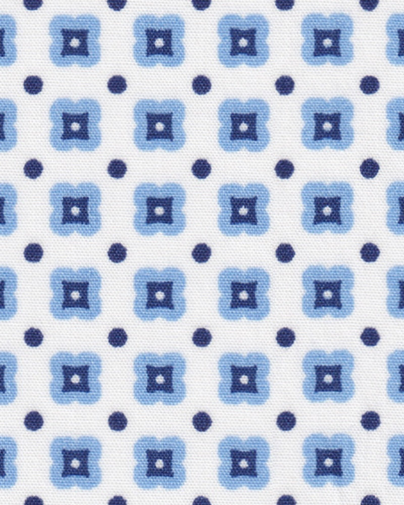 Hochwertiges Businesshemd mit Printmuster Modern Fit (Art. 1162)