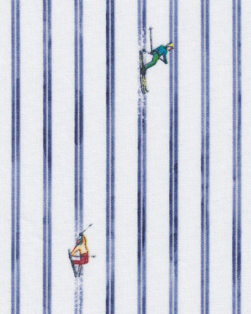 Casual shirt with skier print (Art. 2352-C)