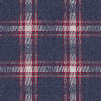 Flannel shirt with check pattern red/blue (Art. 2370-C)