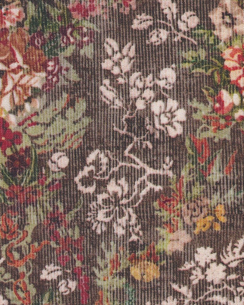 Casual shirt with print pattern brown (Art. 2395-C)