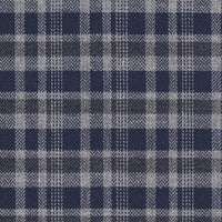 Casual shirt with check pattern gray/blue (Art. 2405-C)