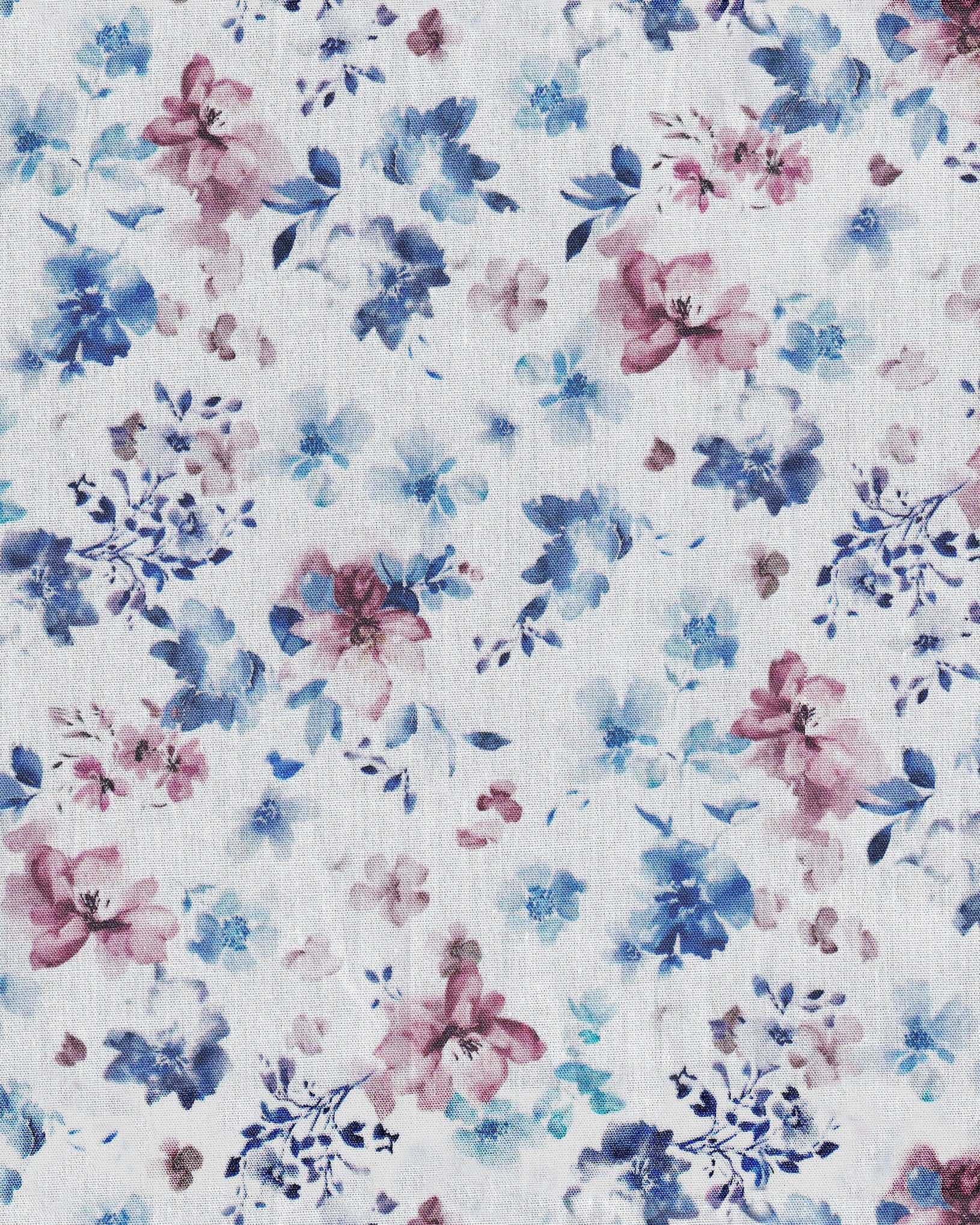 Freizeithemd mit Blumenprint in Rosa (Art. 2503-C)