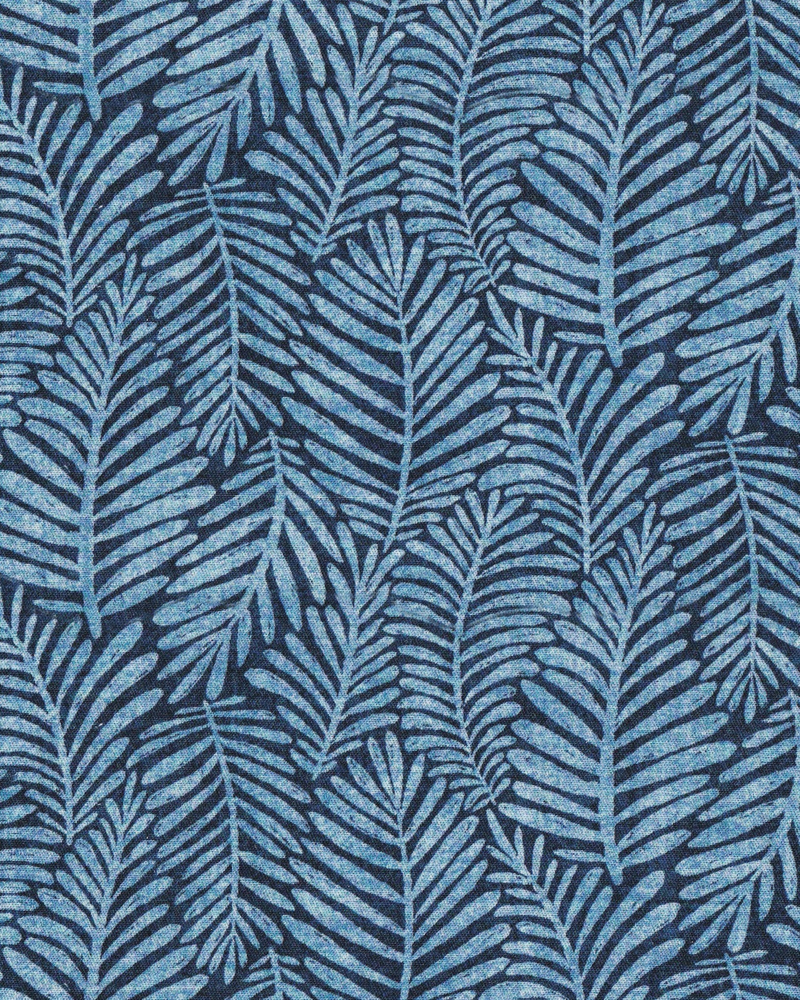 Chemise décontractée avec impression graphique en bleu (art. 2517-C)