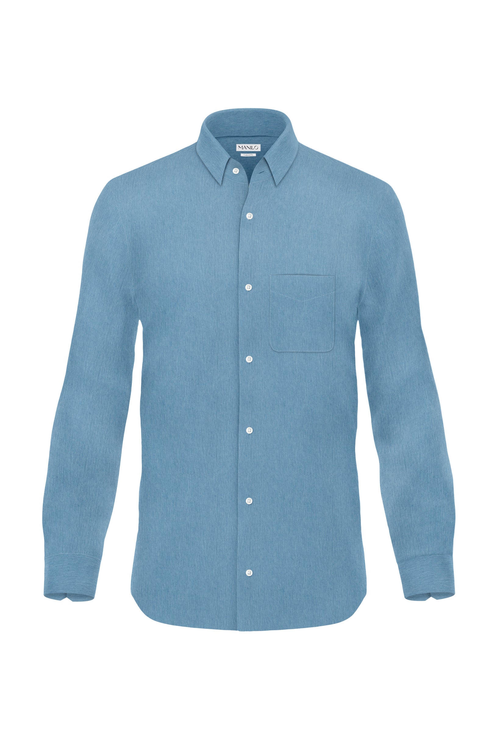 Chemise denim légère bleu clair (art. 2271-C)