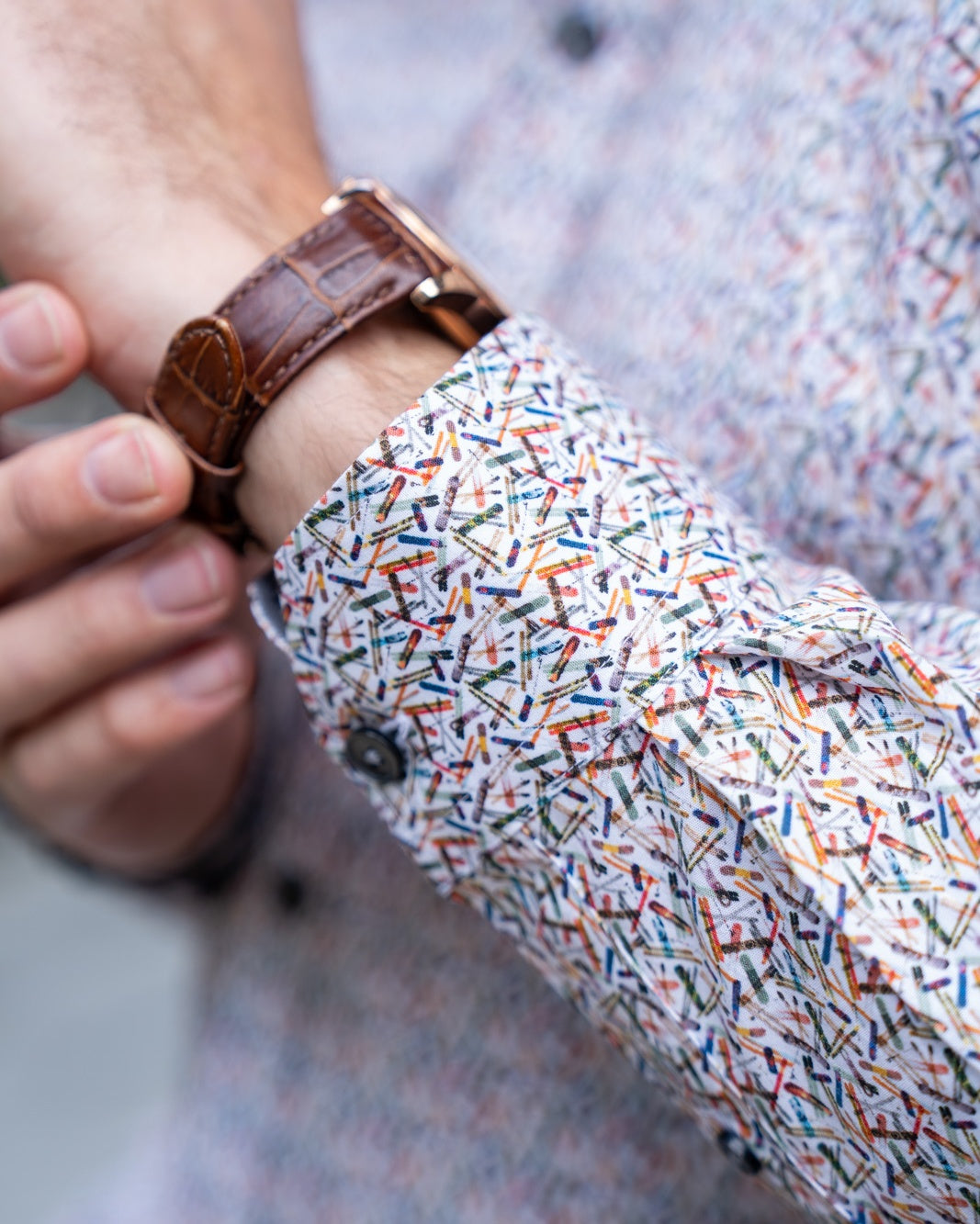 Freizeithemd mit Fantasyprint (Art. 2354-C)