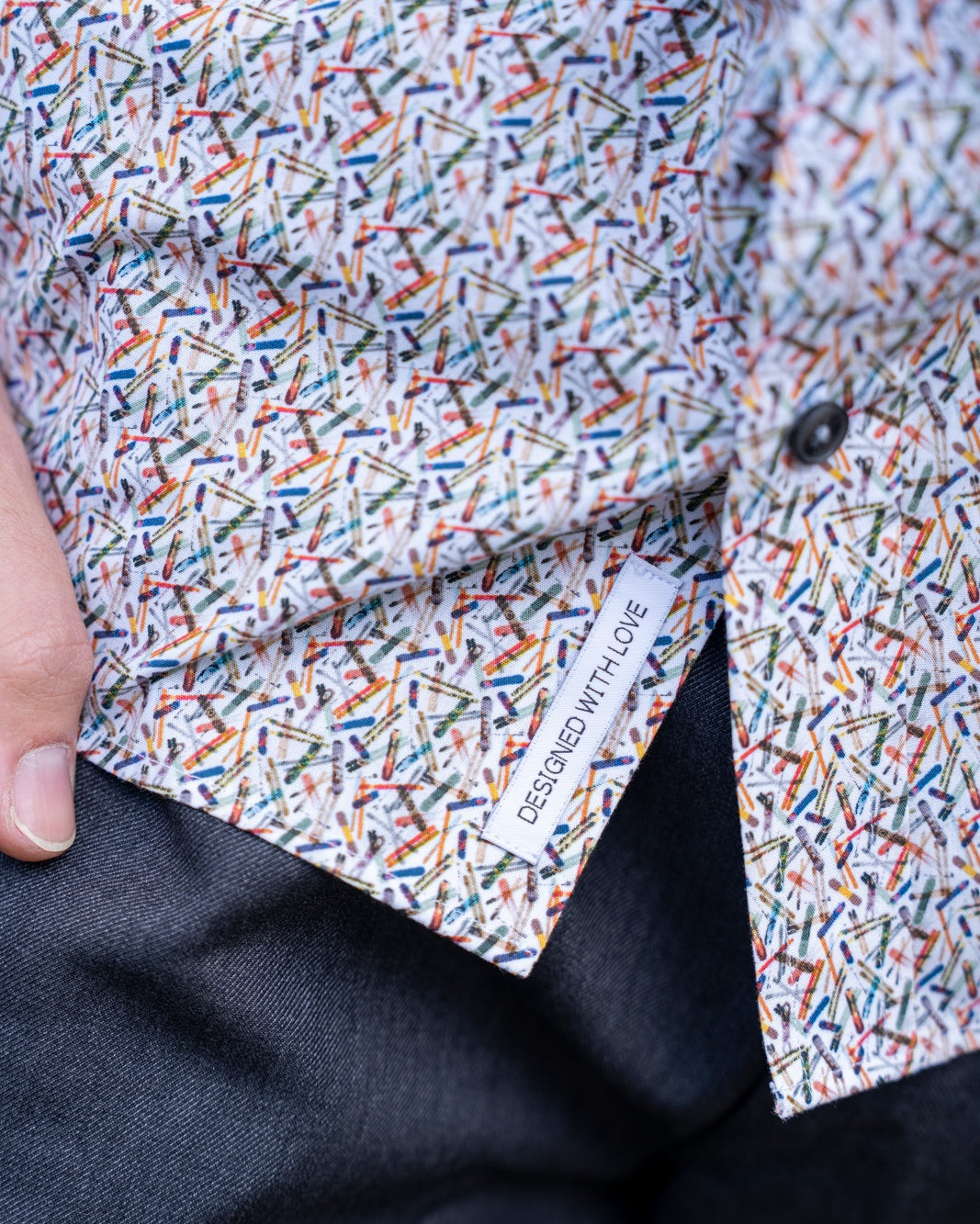 Freizeithemd mit Fantasyprint (Art. 2354-C)