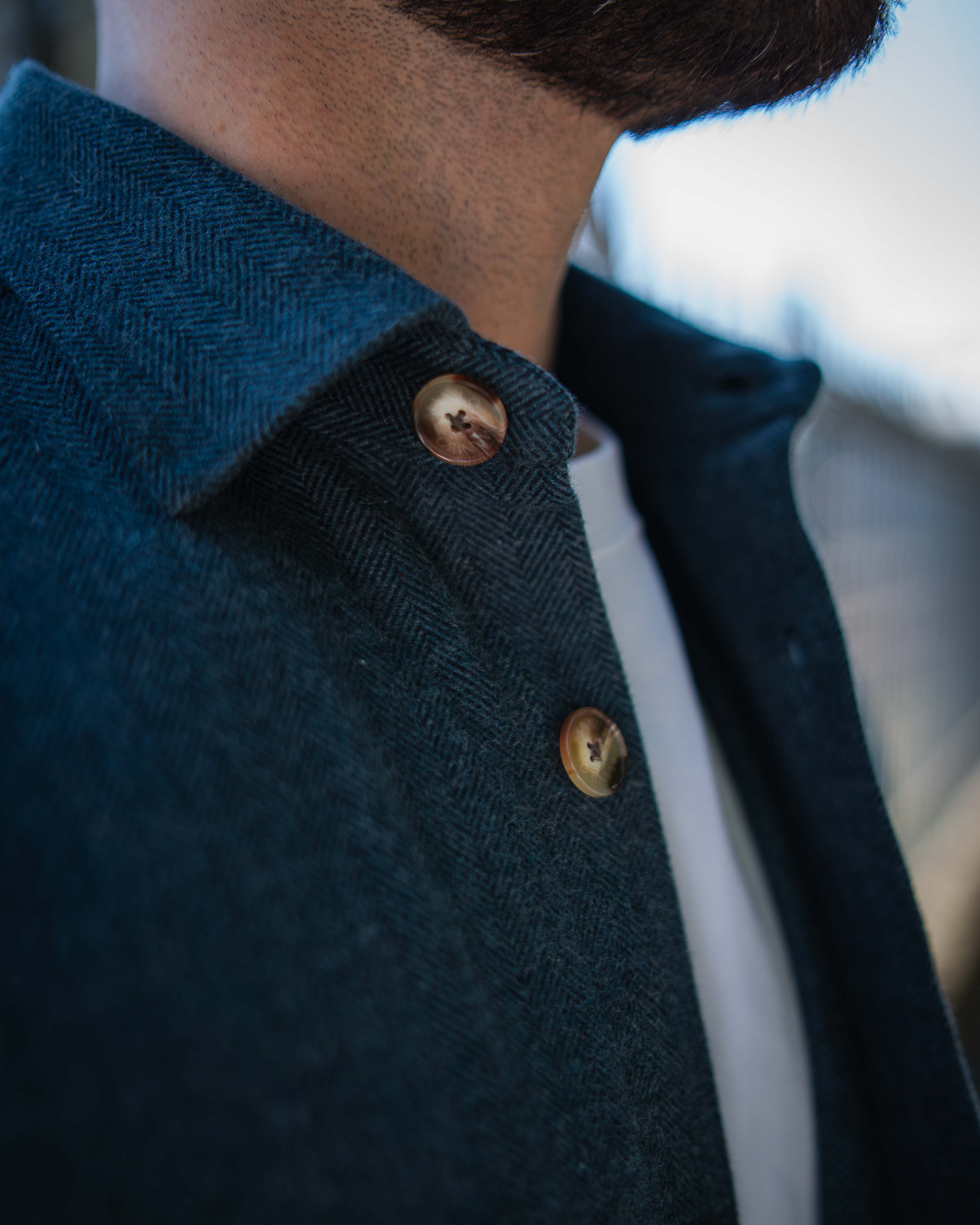 Overshirt in Grün (Art. 2759-OS)