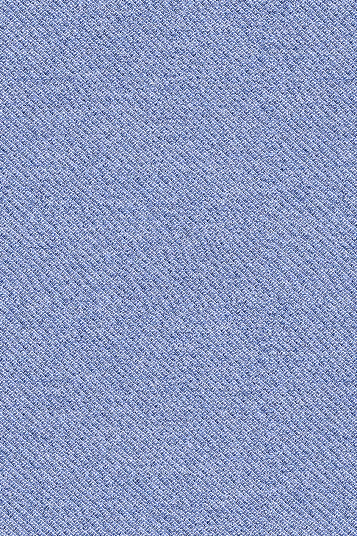 Polo avec motif imprimé dans le col en bleu (art. 1523-PS-KA)