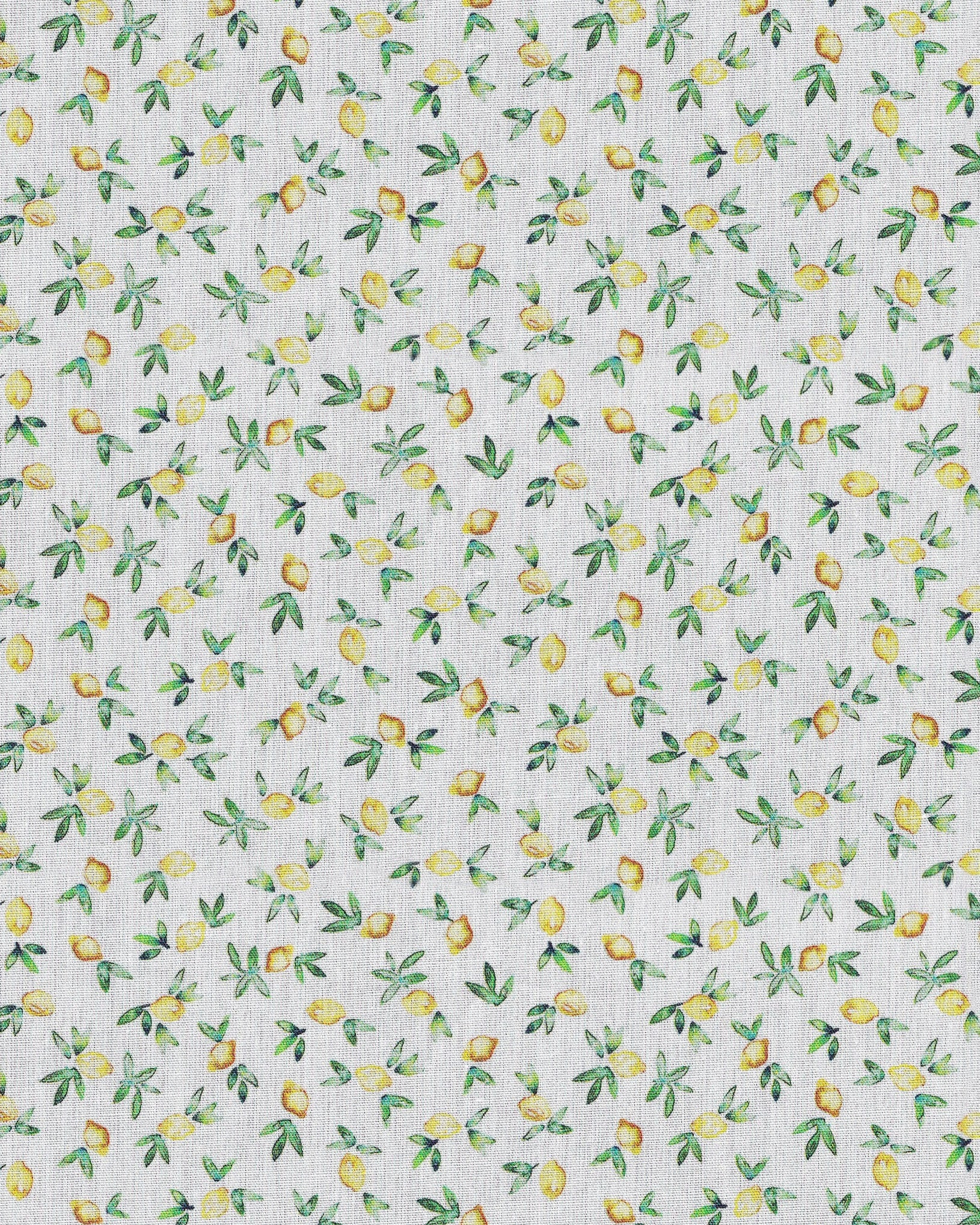 Robe d'été JADE avec imprimé citron (art. 2136D-J)