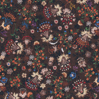 Freizeithemd mit Blumenprint Braun (Art. 2302-C)