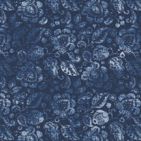 Freizeithemd mit Blumenprint Blau (Art. 2309-C)
