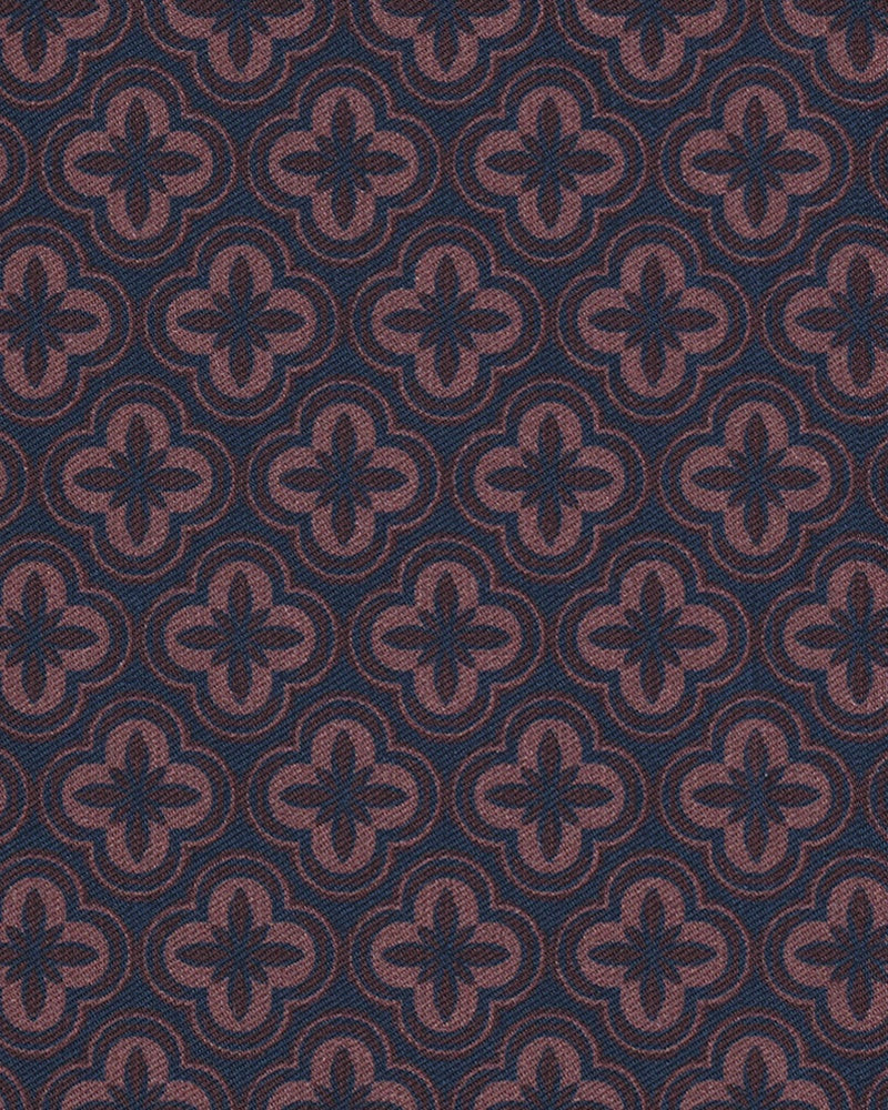 Casual shirt with graphic print brown (Art. 2331-C)