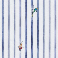 Freizeithemd mit Skifahrer-Print (Art. 2352-C)