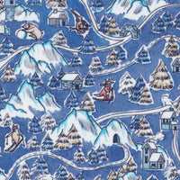 Freizeithemd mit Winterpanorama-Print (Art. 2355-C)