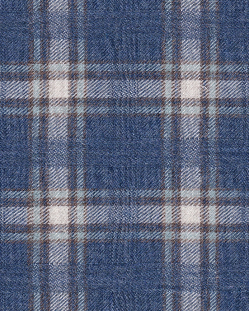 Chemise Flanel avec des styles de bleu (art. 2369-c)