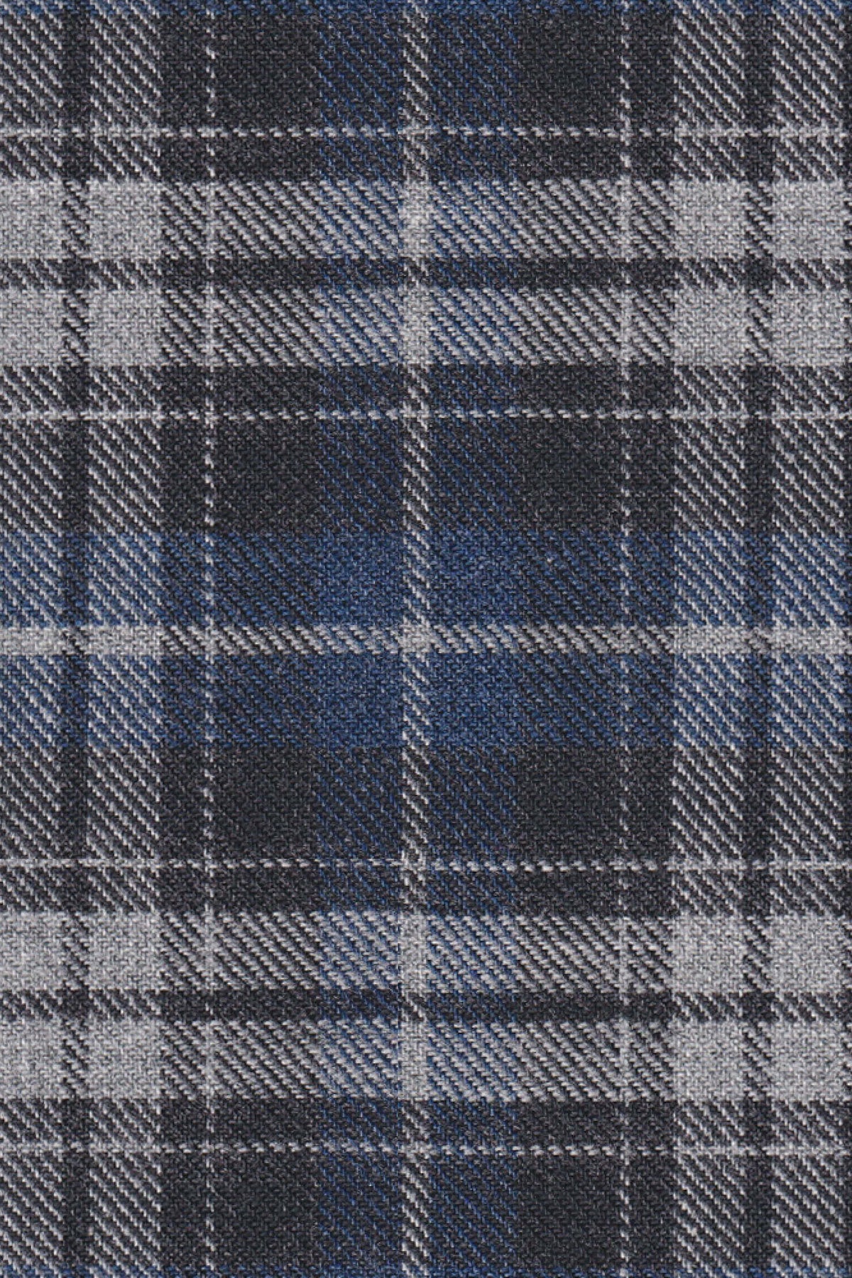 Chemise Flanel avec des styles de bleu / gris (art. 2376-c)