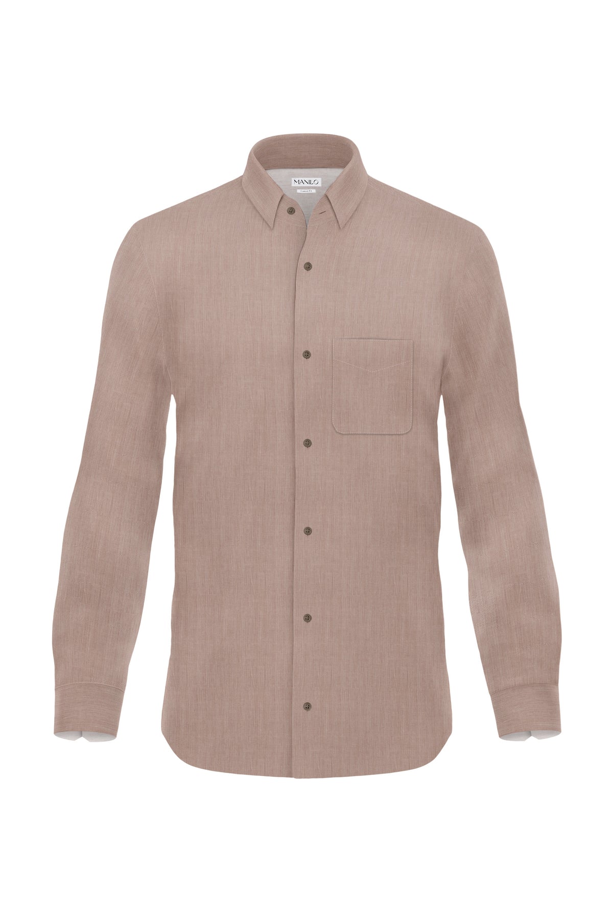 Casual shirt with herringbone pattern (Art. 2401-C)