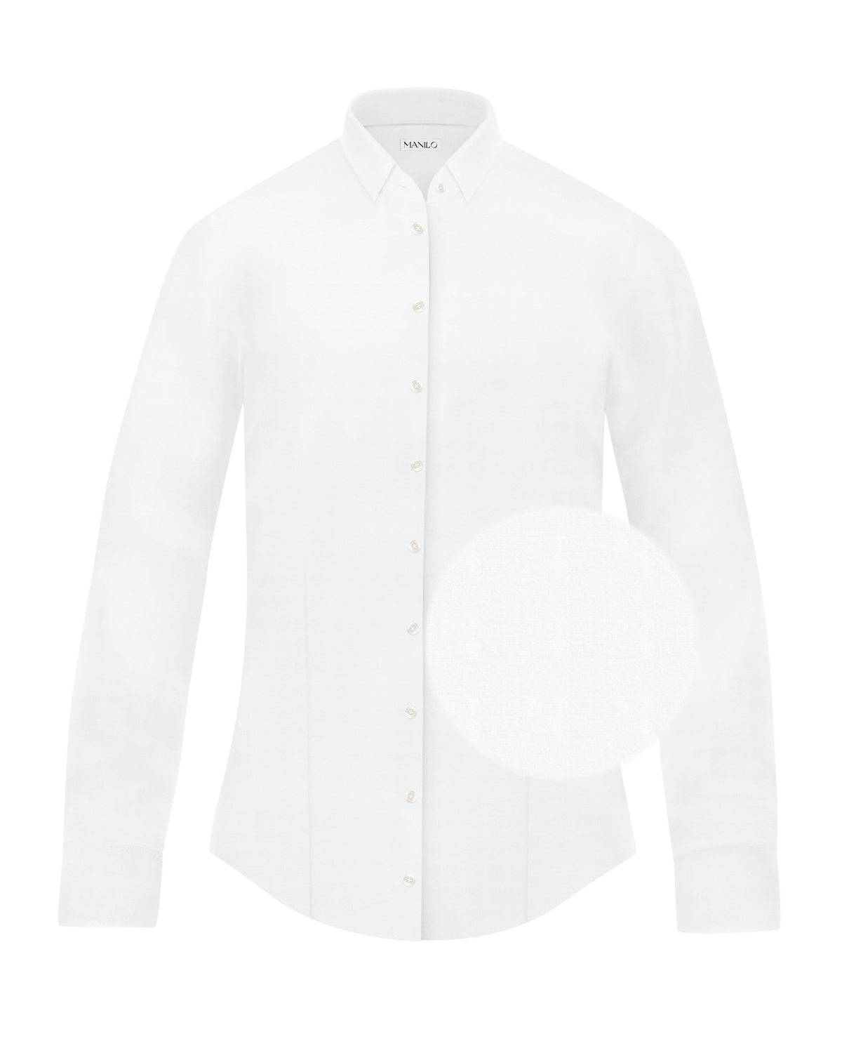 Stretch-Bluse SOPHIE in Weiss (Art. 1001D-S)