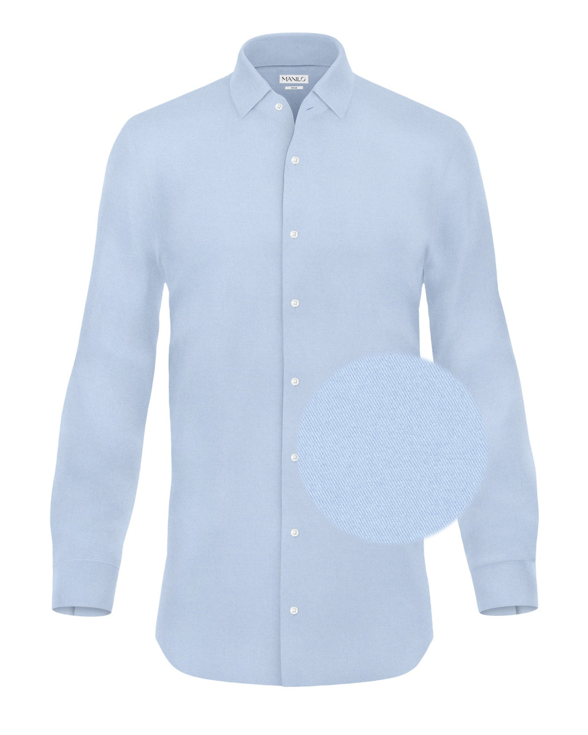 Non-iron business shirt light blue (Art. 1002)