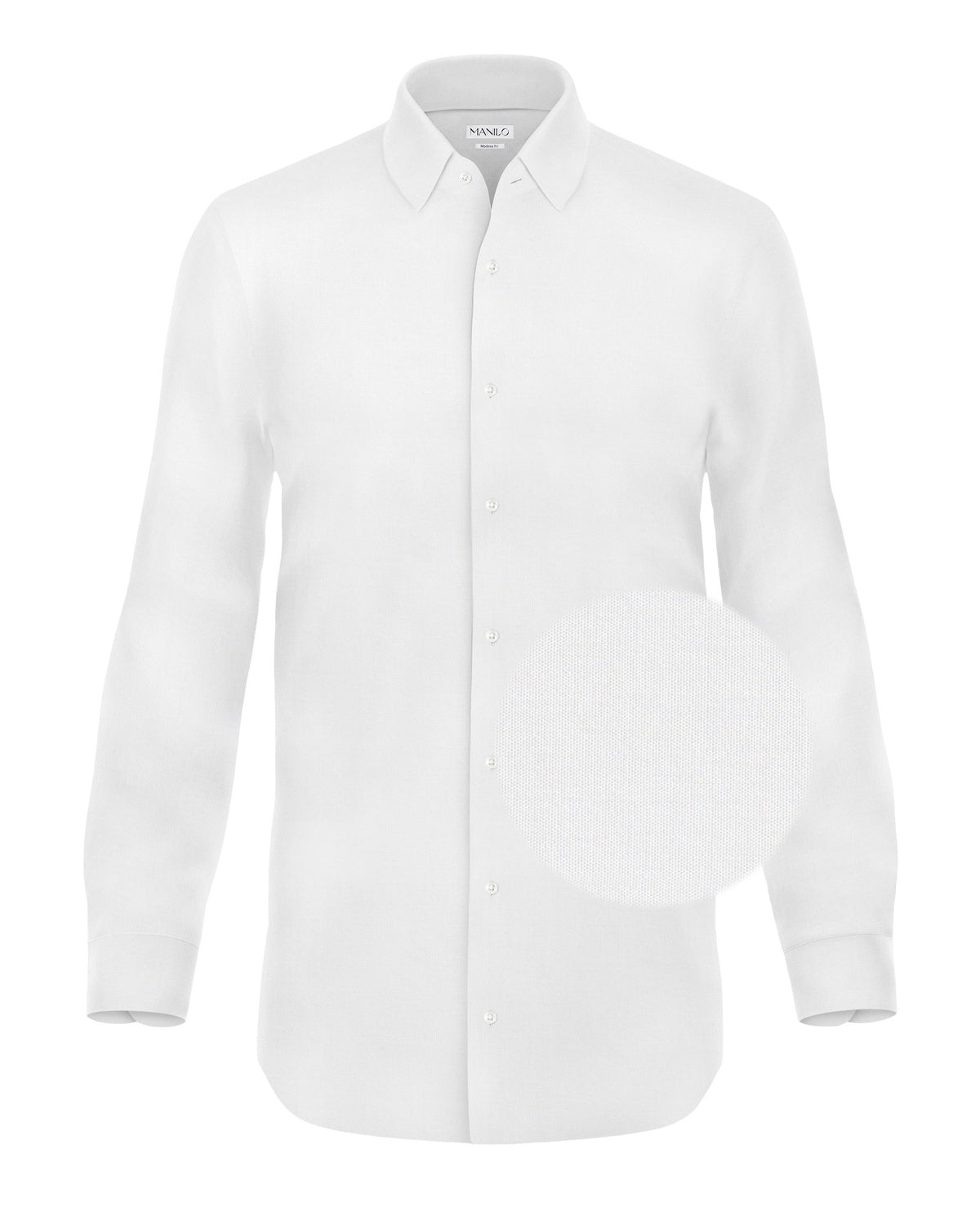 Chemise d'affaires sans repassage blanc cassé (art. 1005)