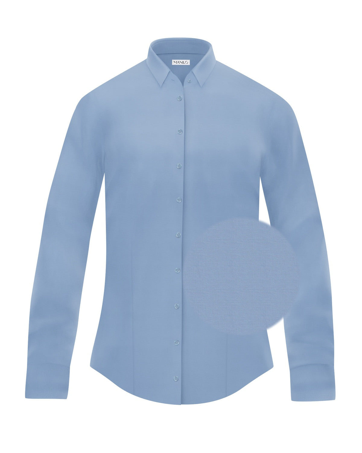 Blouse stretch SOPHIE en bleu (art. 1006D-S)