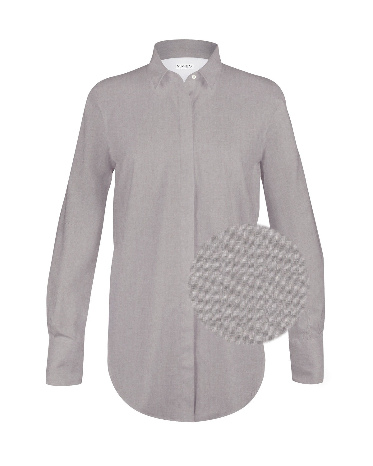 Blouse longue CHLOÉ en marron (Art. 2142D-C)