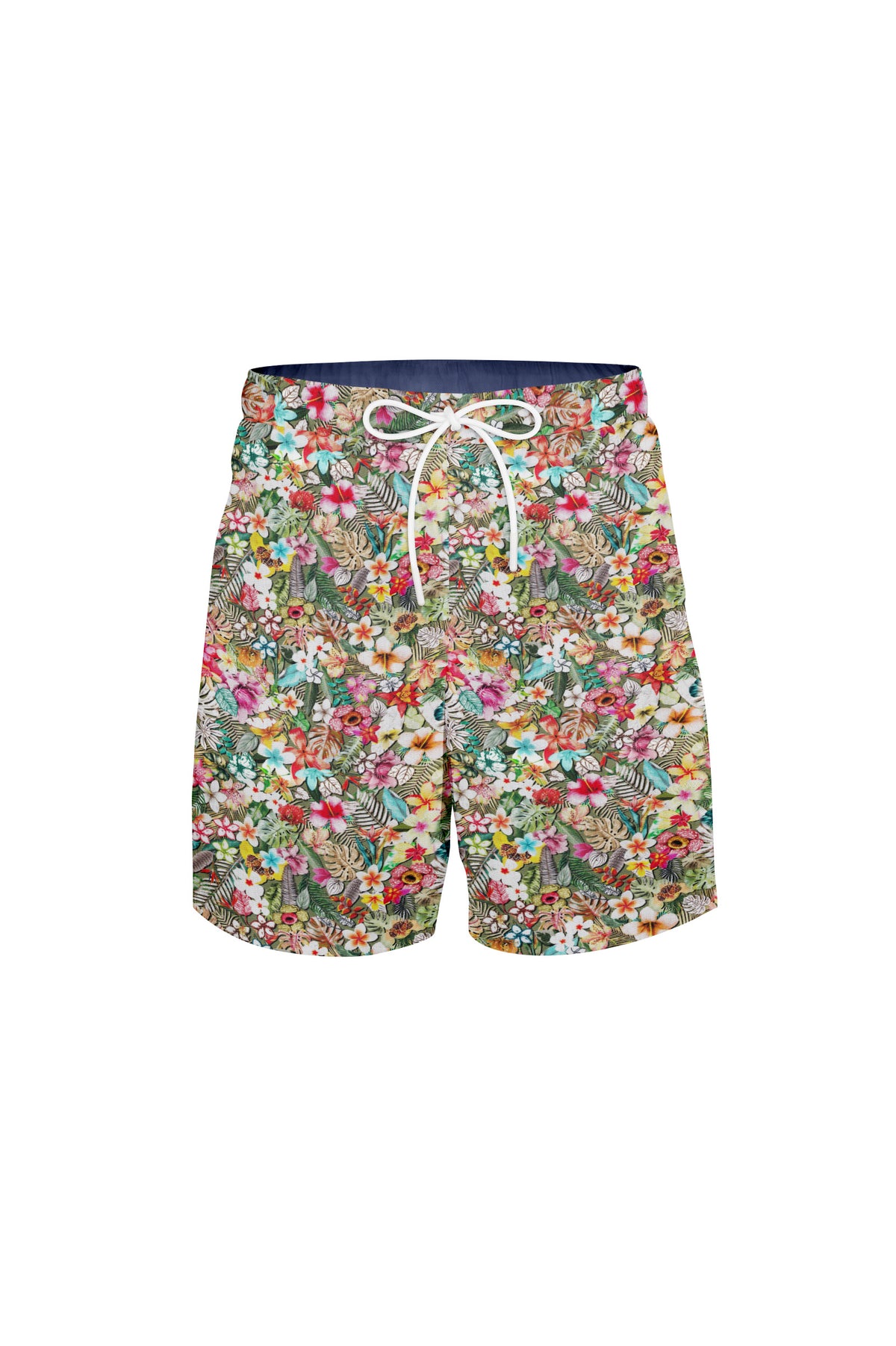 Hawaii-Shorts mit farbigem Blumenprint (Art. 2624-SH)